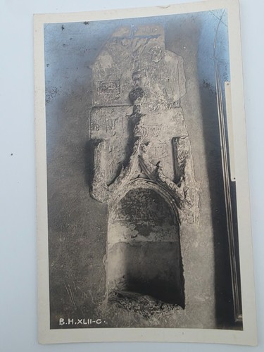 Vintage postcard holy water