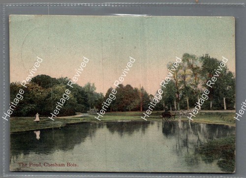Antique chesham bois the pond - antique,