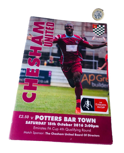 Football programme chesham - football,