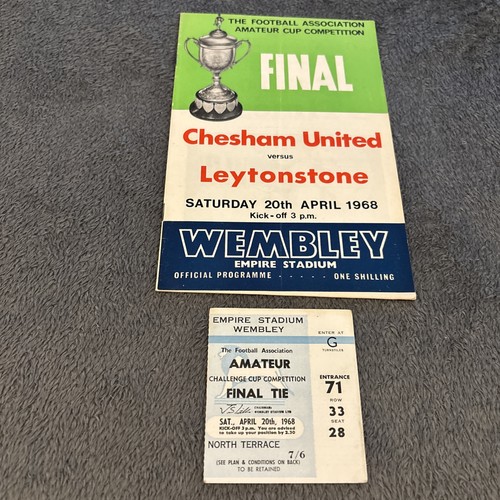 1968 amateur cup - 1968, fa