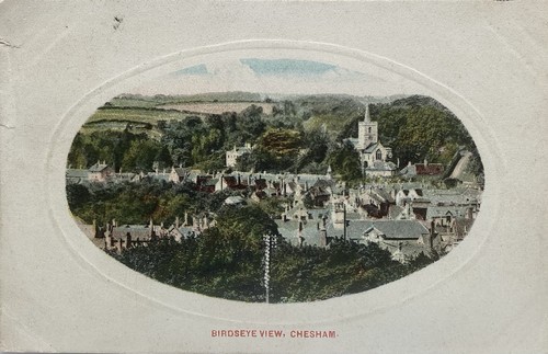 Chesham birdseye view 1908 - view,