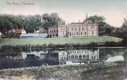 Chesham the bury - postcard,