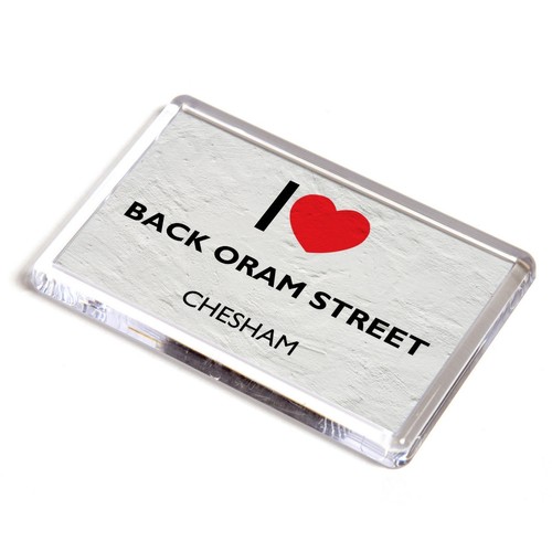 Fridge magnet love back - i,