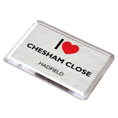 Fridge magnet love chesham - i,