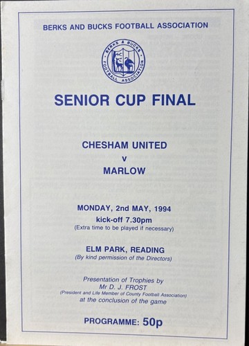 Chesham united marlow - chesham,
