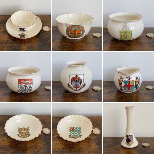 Goss crested china - w.h.,