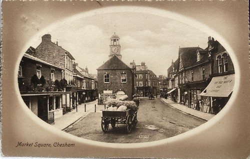Chesham market square post - chesham,