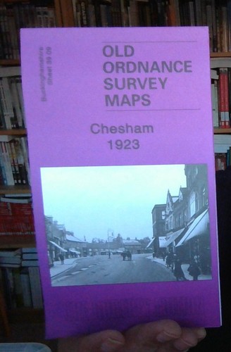 Map chesham 1923 - of,