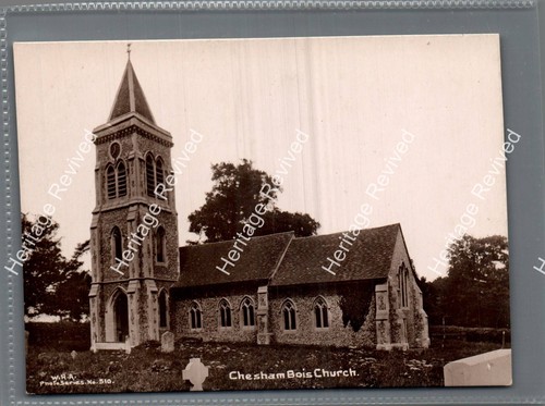 Vintage chesham bois church - chesham,