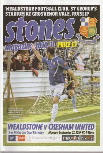 Wealdstone chesham utd - v,