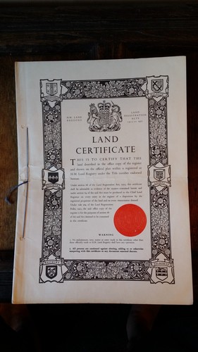 1971 large land registry - 1971,