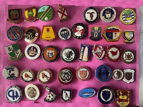 Non league lapel badges - non-league, a-g