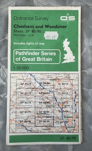 Vintage pathfinder map 1118 - pathfinder,